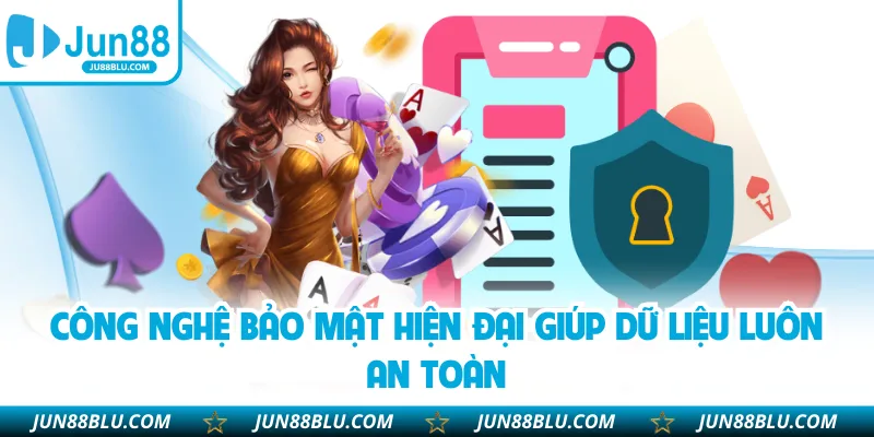 Công nghệ bảo mật hiện đại giúp dữ liệu luôn an toàn