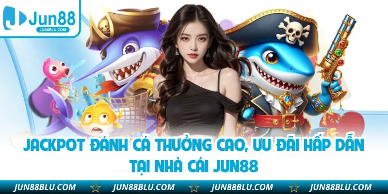 Jackpot Đánh Cá Thưởng Cao, Ưu Đãi Hấp Dẫn Tại JUN88